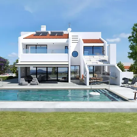 Maison A Rhodes With 66m2 Heated Pool Villa